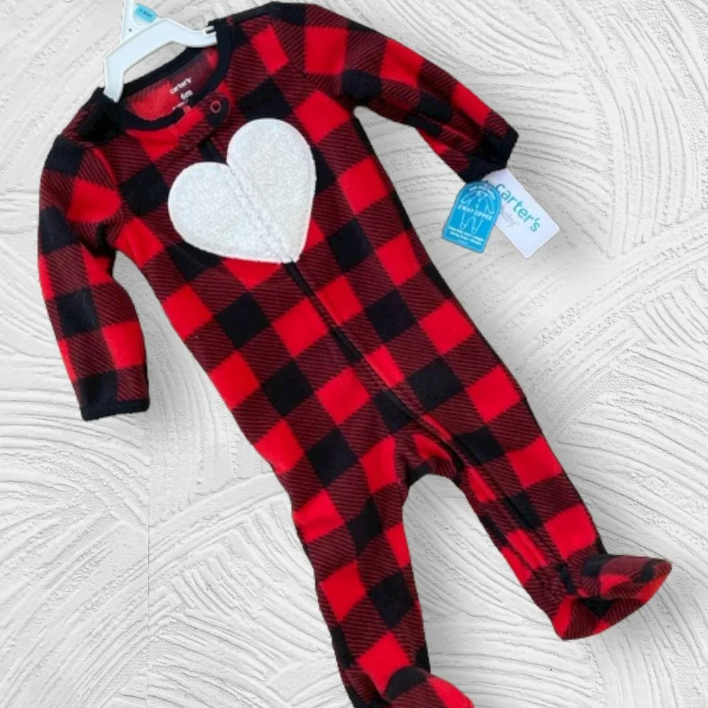 (Bundle) Carter’s baby Fleece Jumpsuits - Picture 2 of 8